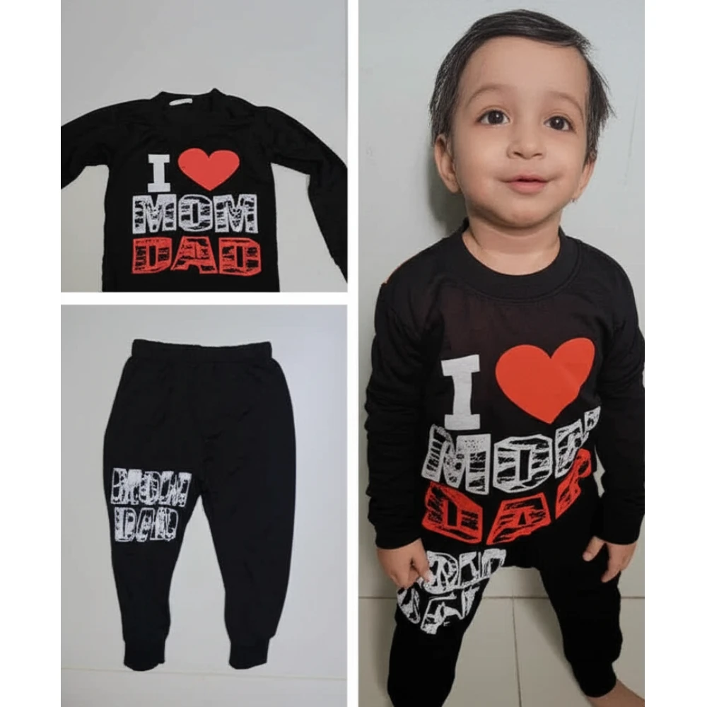 Baby boy top bottom trending product (1 year)