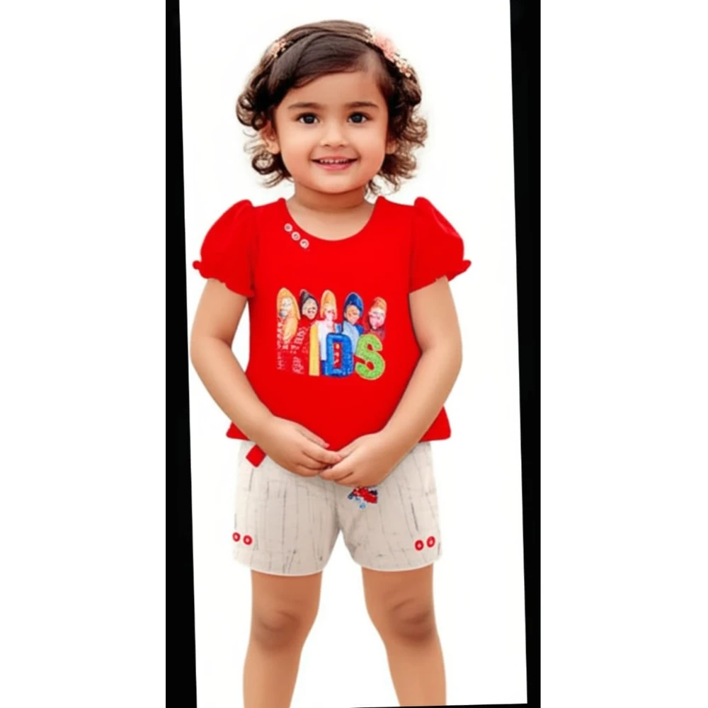 Denim top kefree (Red. wine. coffee. maroon. chiku./6manth.     1.yar    2.yar)