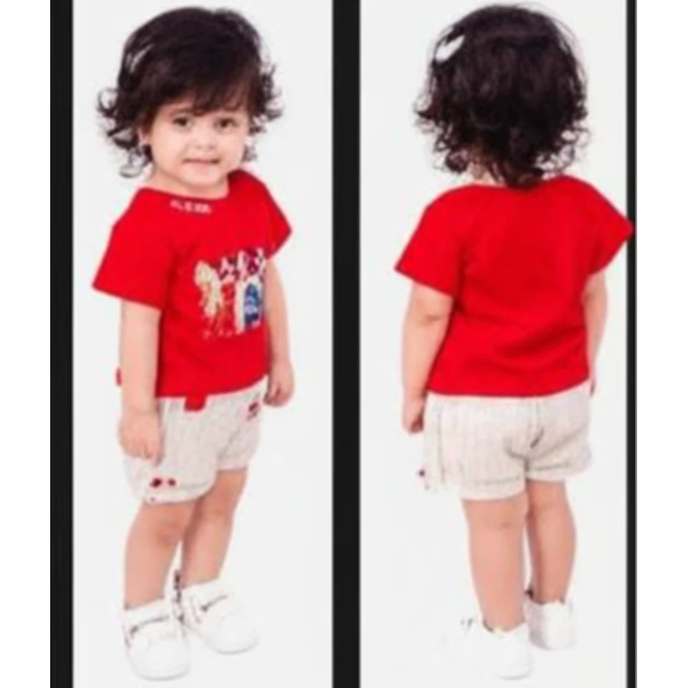 Denim top kefree (Red. wine. coffee. maroon. chiku./6manth.     1.yar    2.yar)