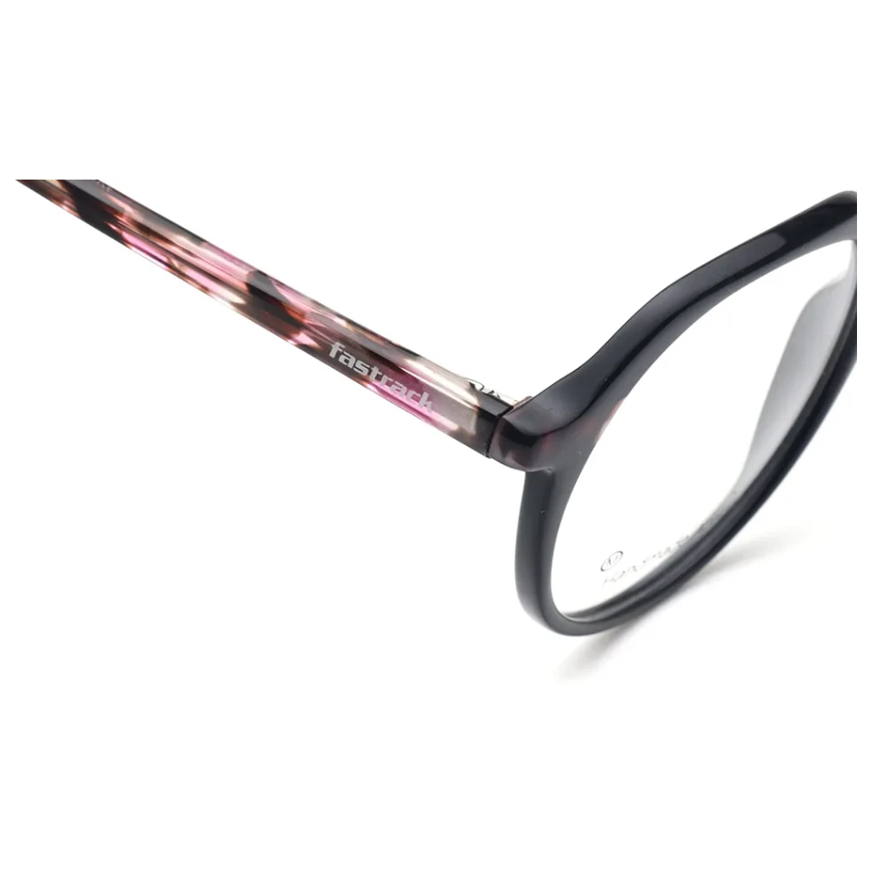 FastTrack Black Round Rimmed Eyeglasses for Men and Women