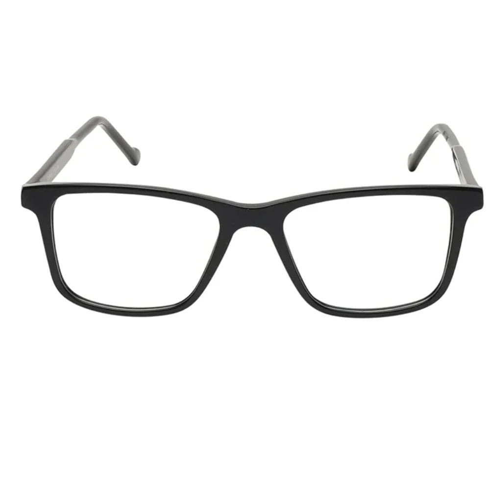 Titan Black Square Men Eyeglasses (TC1053MFP7MBKV|53)
