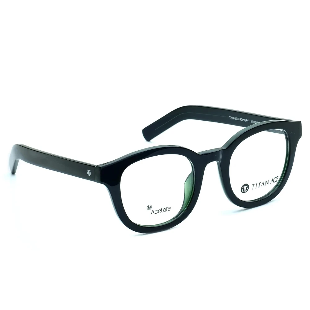 TITAN TA0080UFP2MGRV BLACK-GREEN ROUND FRAME