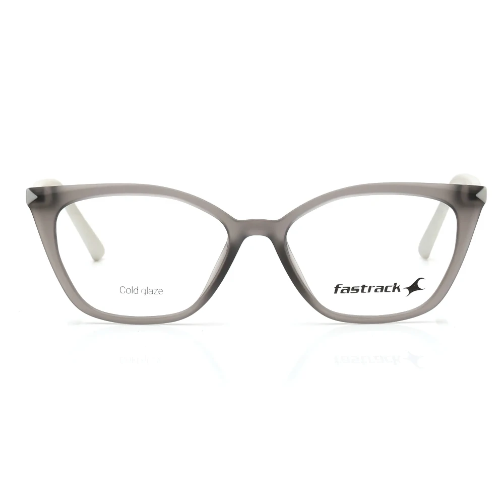 FastTrack Grey Cat Eye Eyeglasses for Women