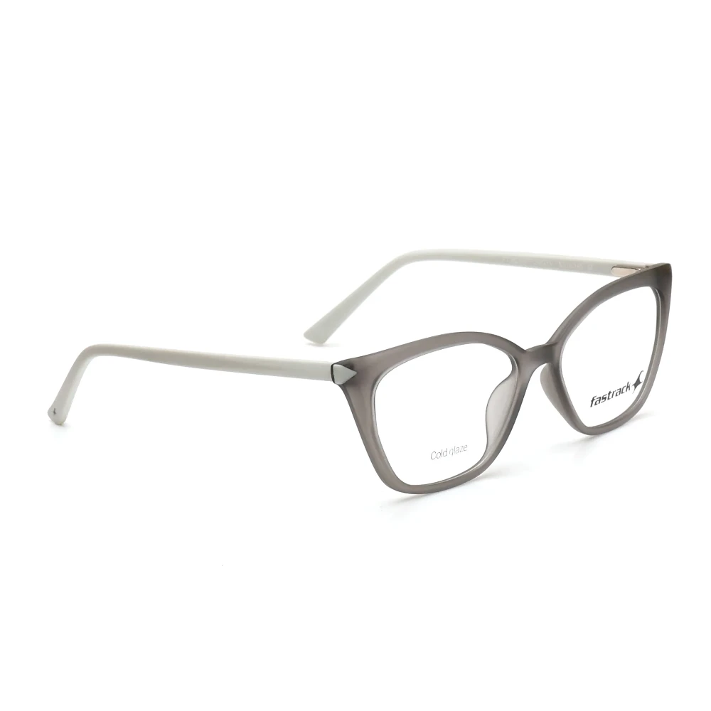 FastTrack Grey Cat Eye Eyeglasses for Women