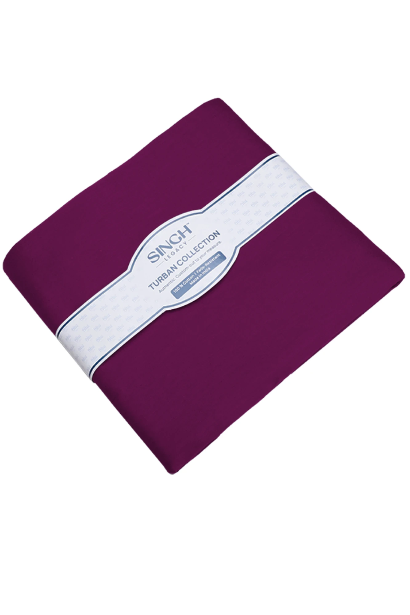 Royal Plum Turban | Full Voile