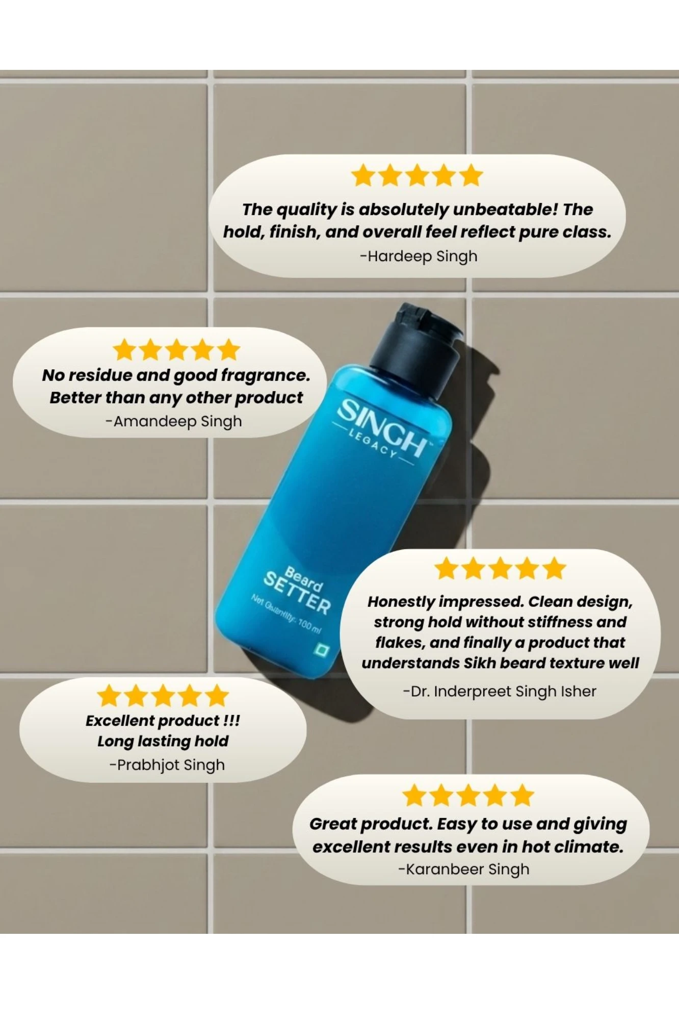 Singh Legacy Beard Setter (1 x 100ml)