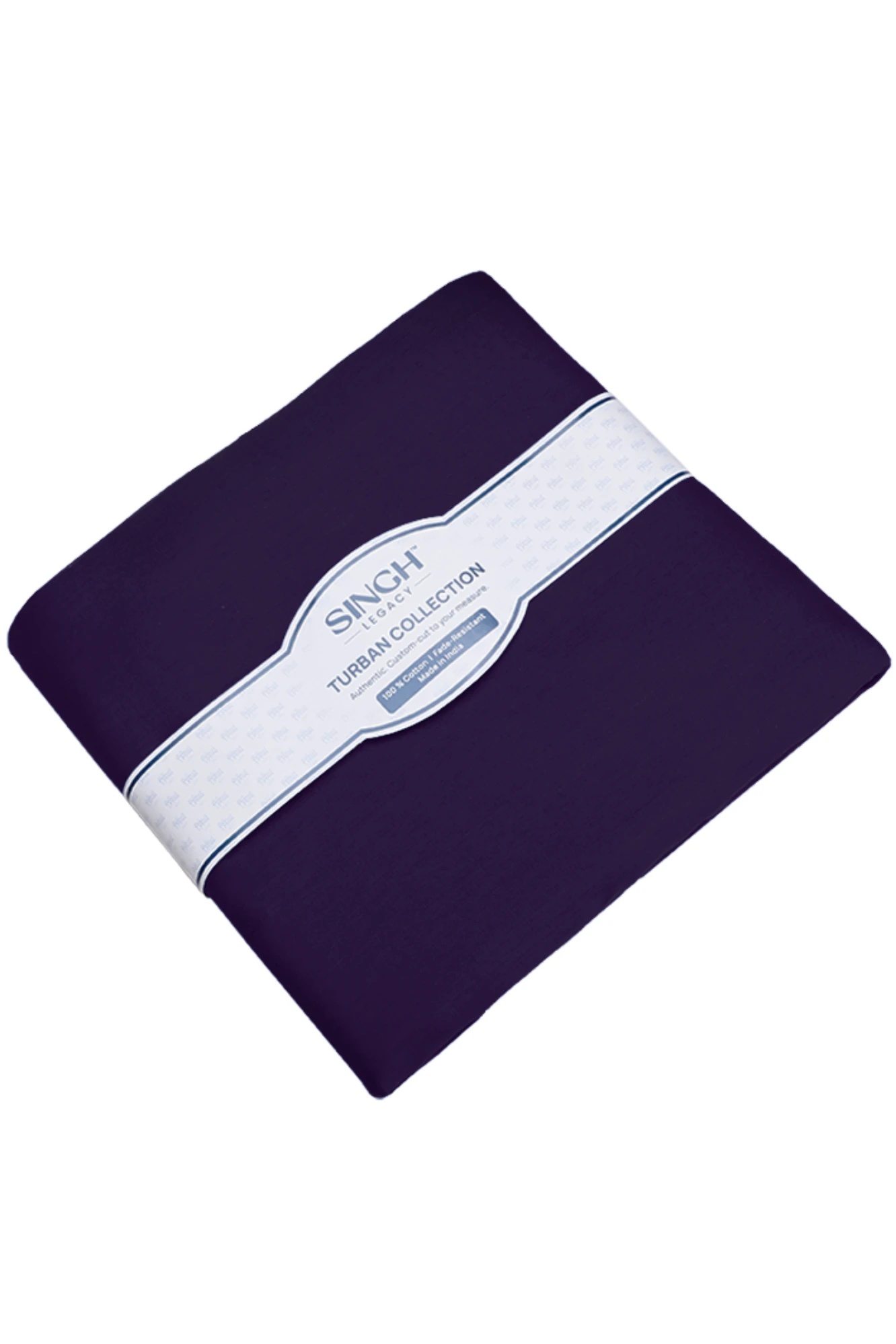 Iris Purple Turban | Full Voile