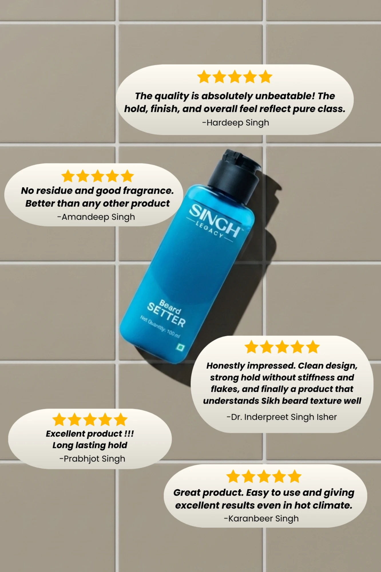 Singh Legacy Beard Setter (1 x 100ml)