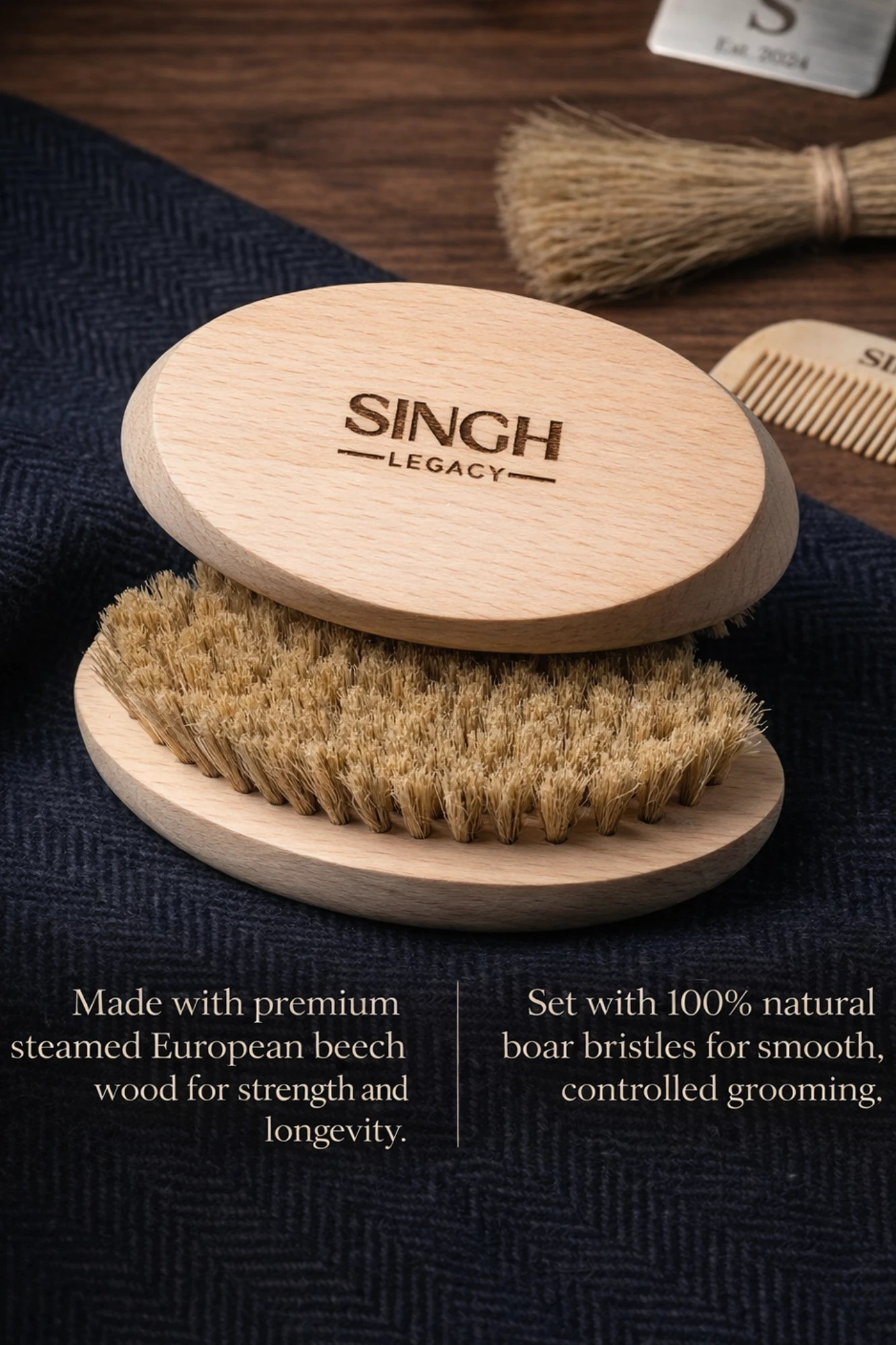 Premium Beard Brush