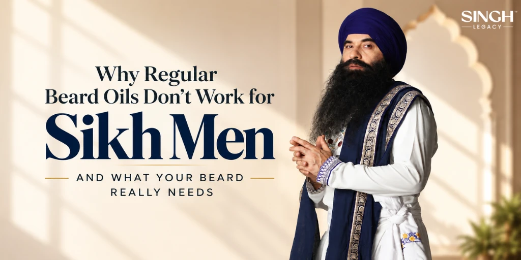 Why Sikh Men Need a Different Beard Oil Than Regular Men's Products