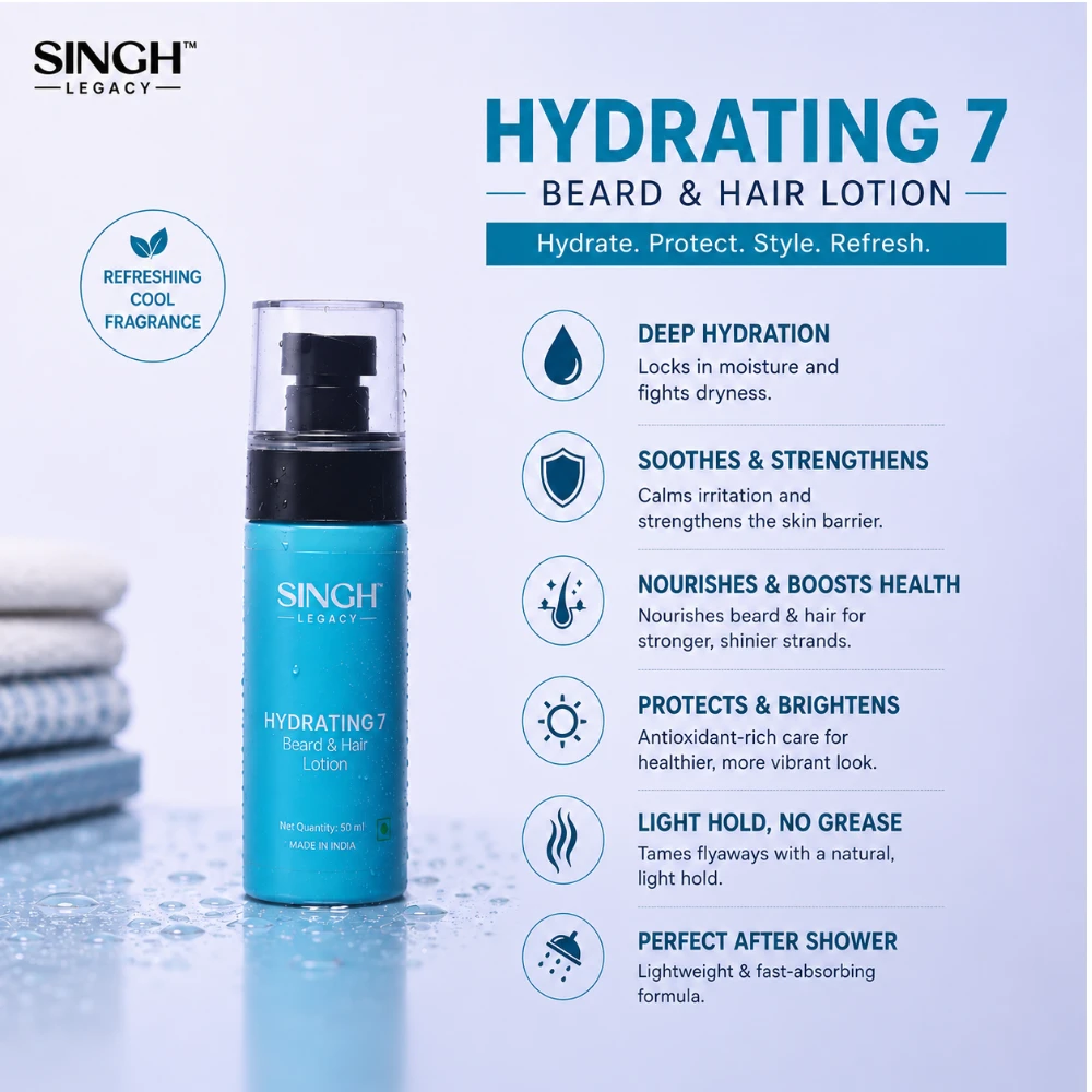 Hydrating 7 Beard & Hair  Lotion