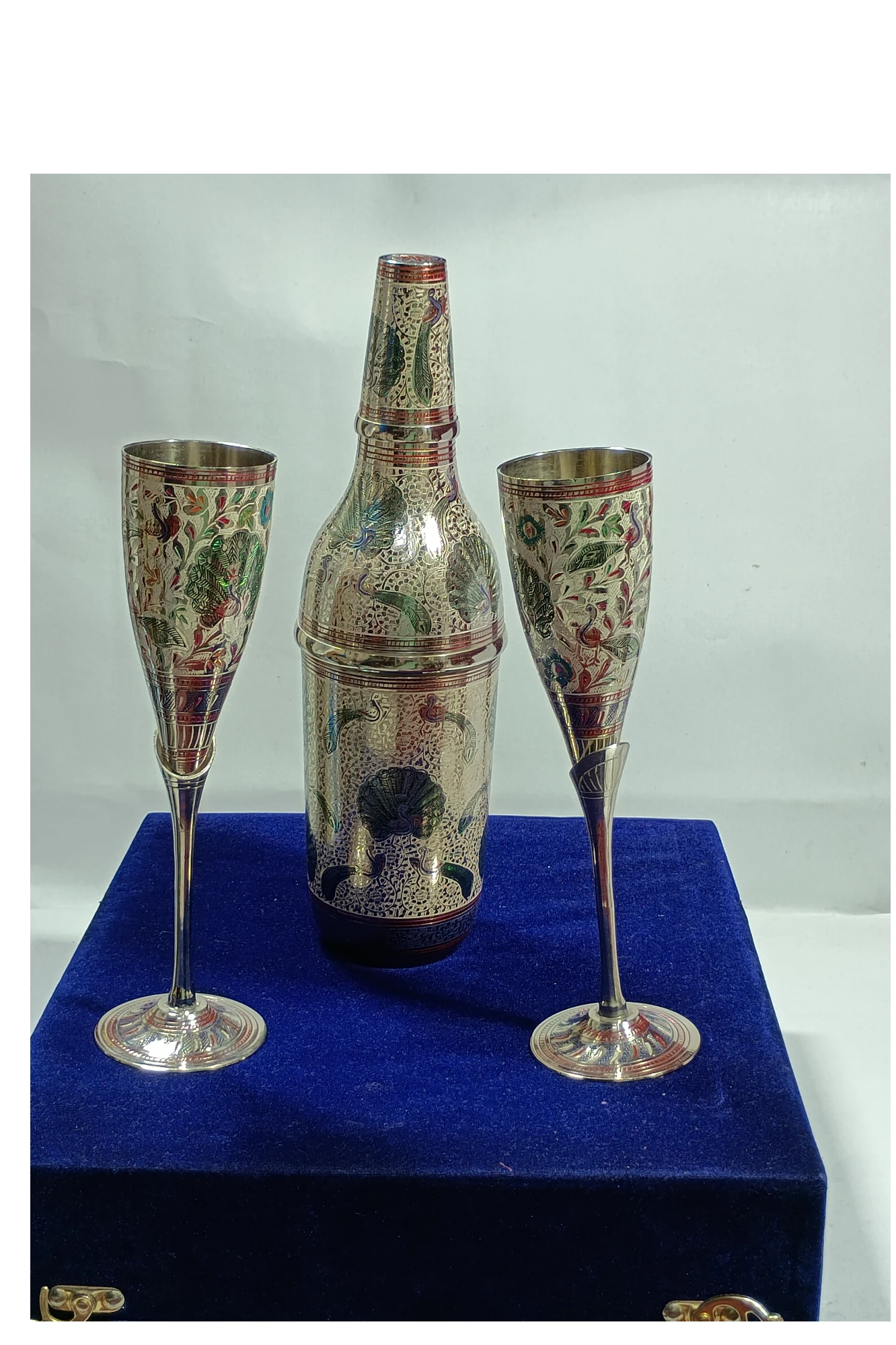 Wine glass with Bottle-9.5No-Z07863,Z08767