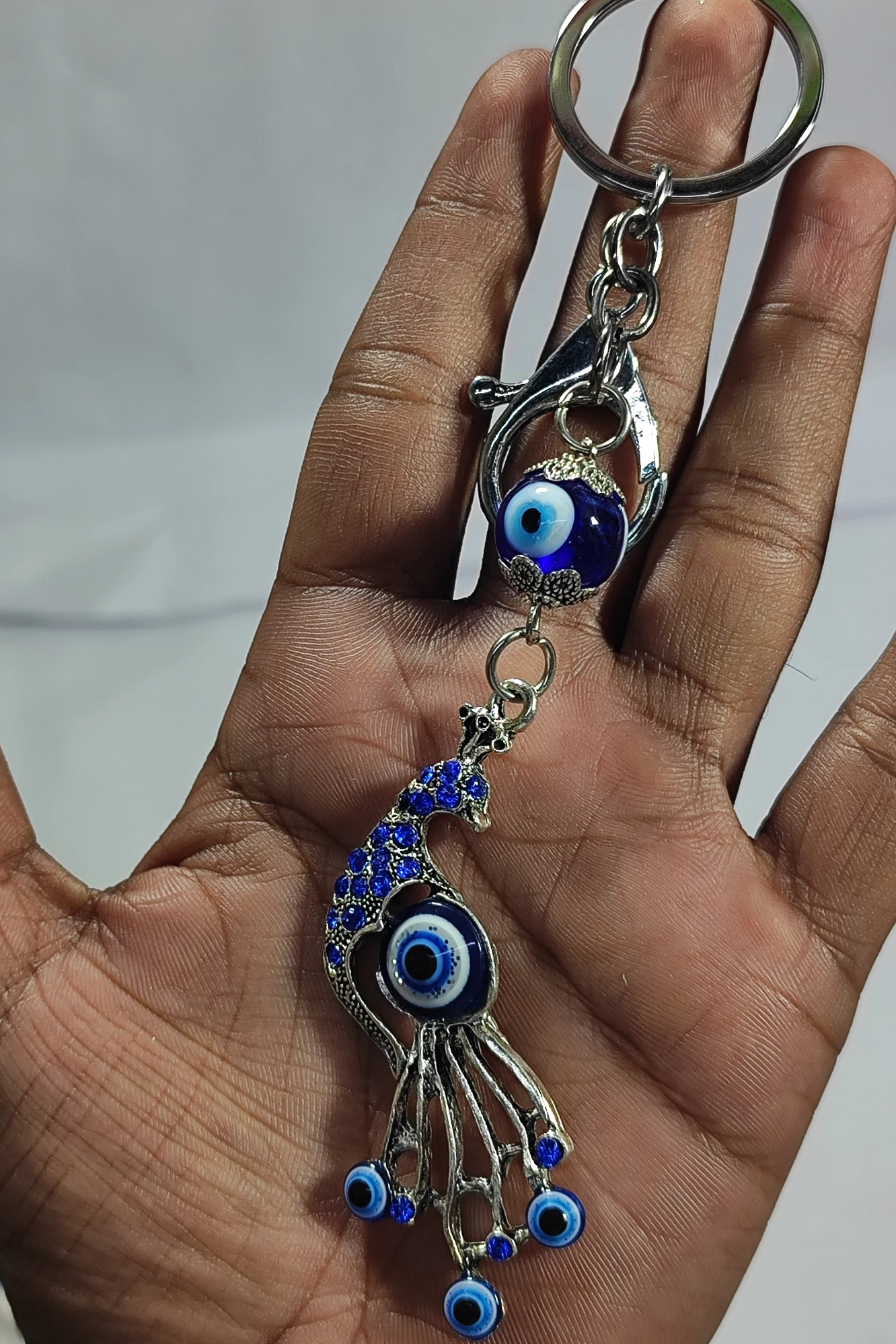 Cats Eye Key Chain-6No-Z07824