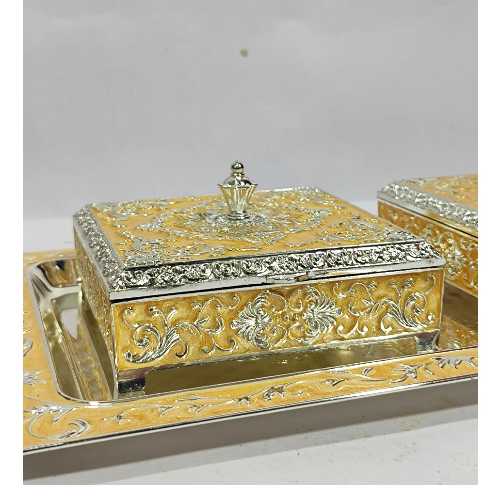 2 Dry Fruit Box With Tray-3No-Z12877
