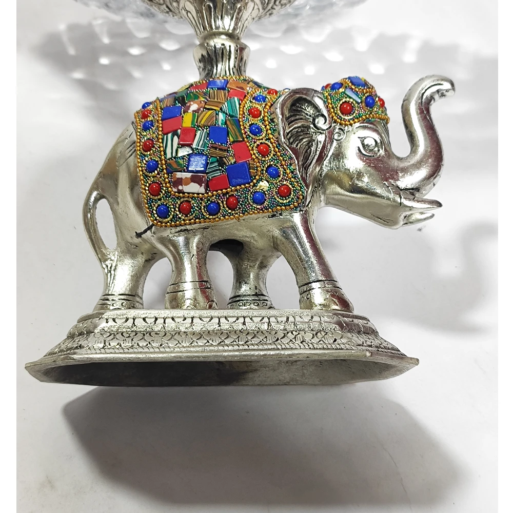 Bowl With Elephant-8.25No-Z12917