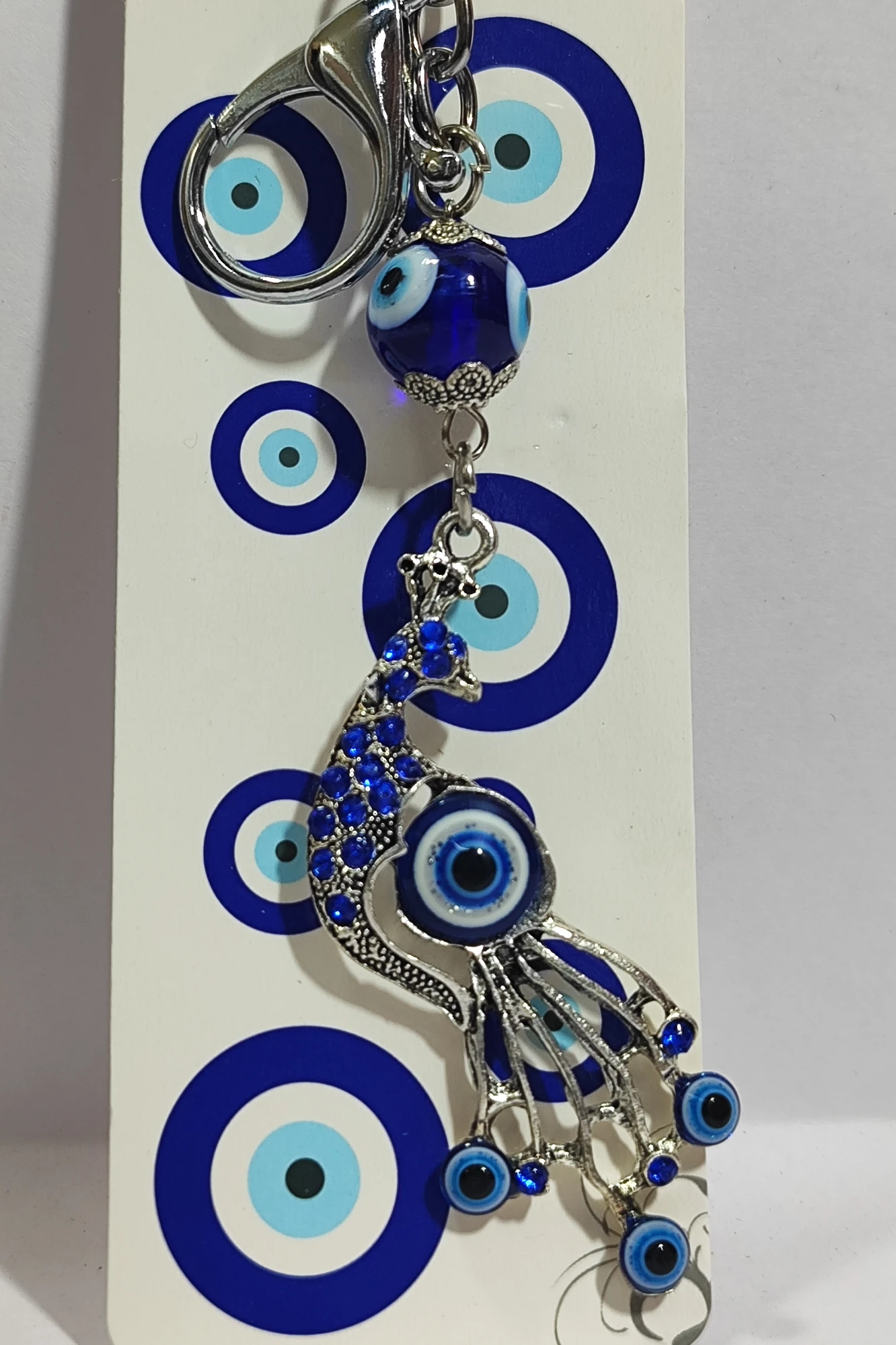 Cats Eye Key Chain-6No-Z07824