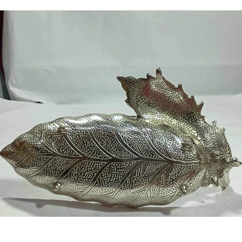 Plater with Peacock-5No-Z10701