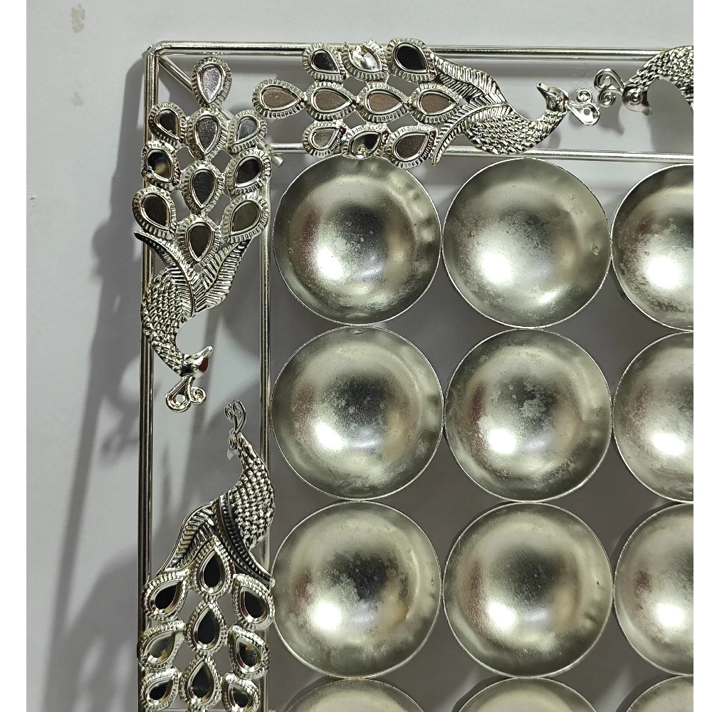 Thali with 56 Pcs bati-18No-Z13125