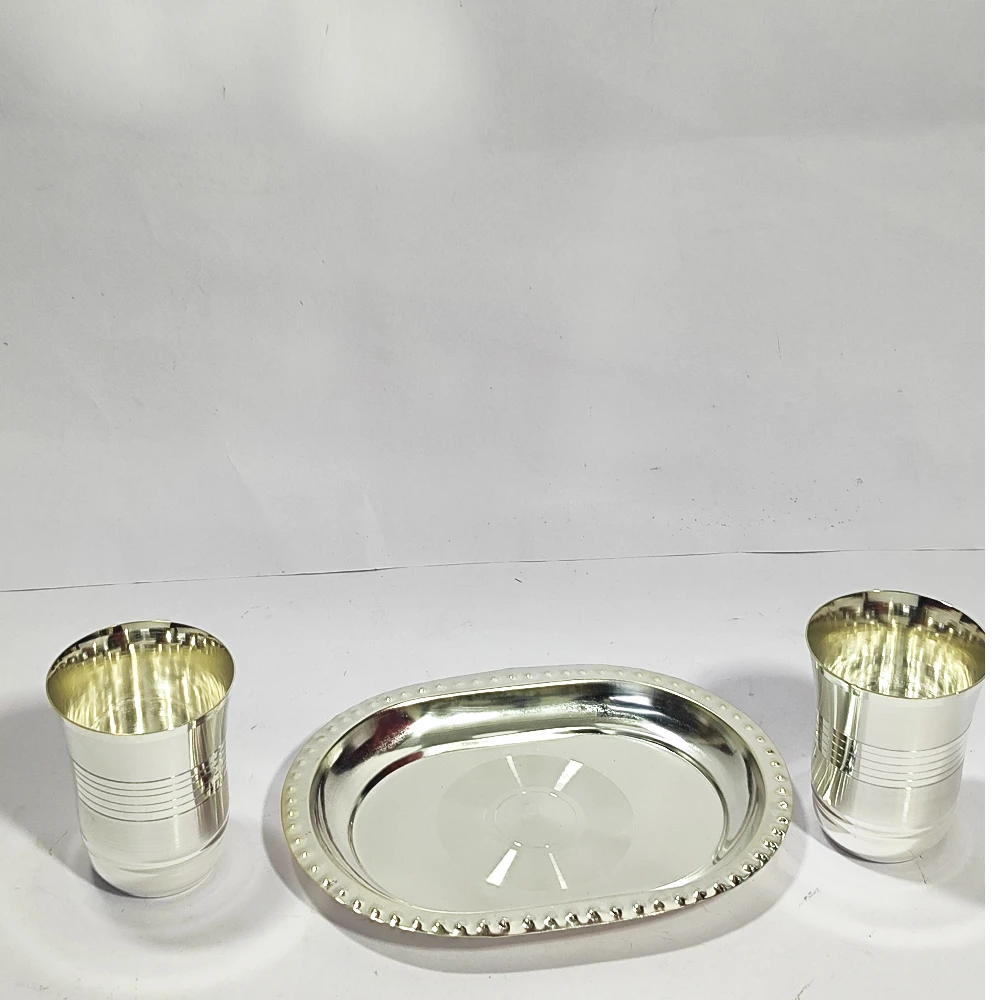Two Glass with Tray-7.5No-Z07839