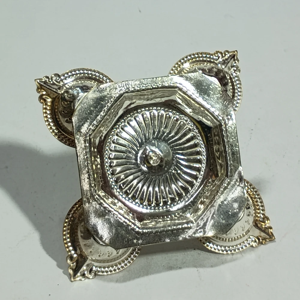 Four Diya with Peacock-2.5No-Z09837