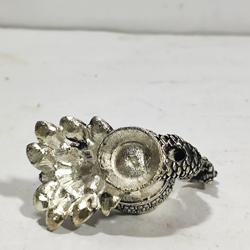 Peacock with Diya-1.25No-Z12057