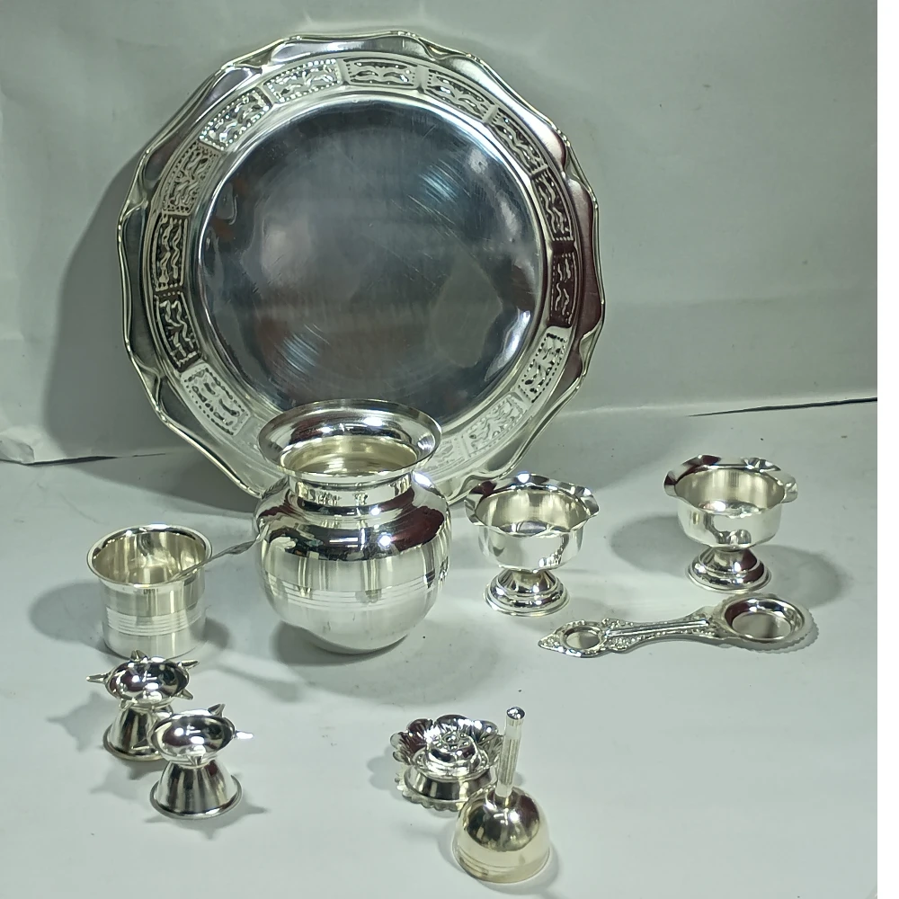 11 Pcs Puja Set-11.5No-Z07529