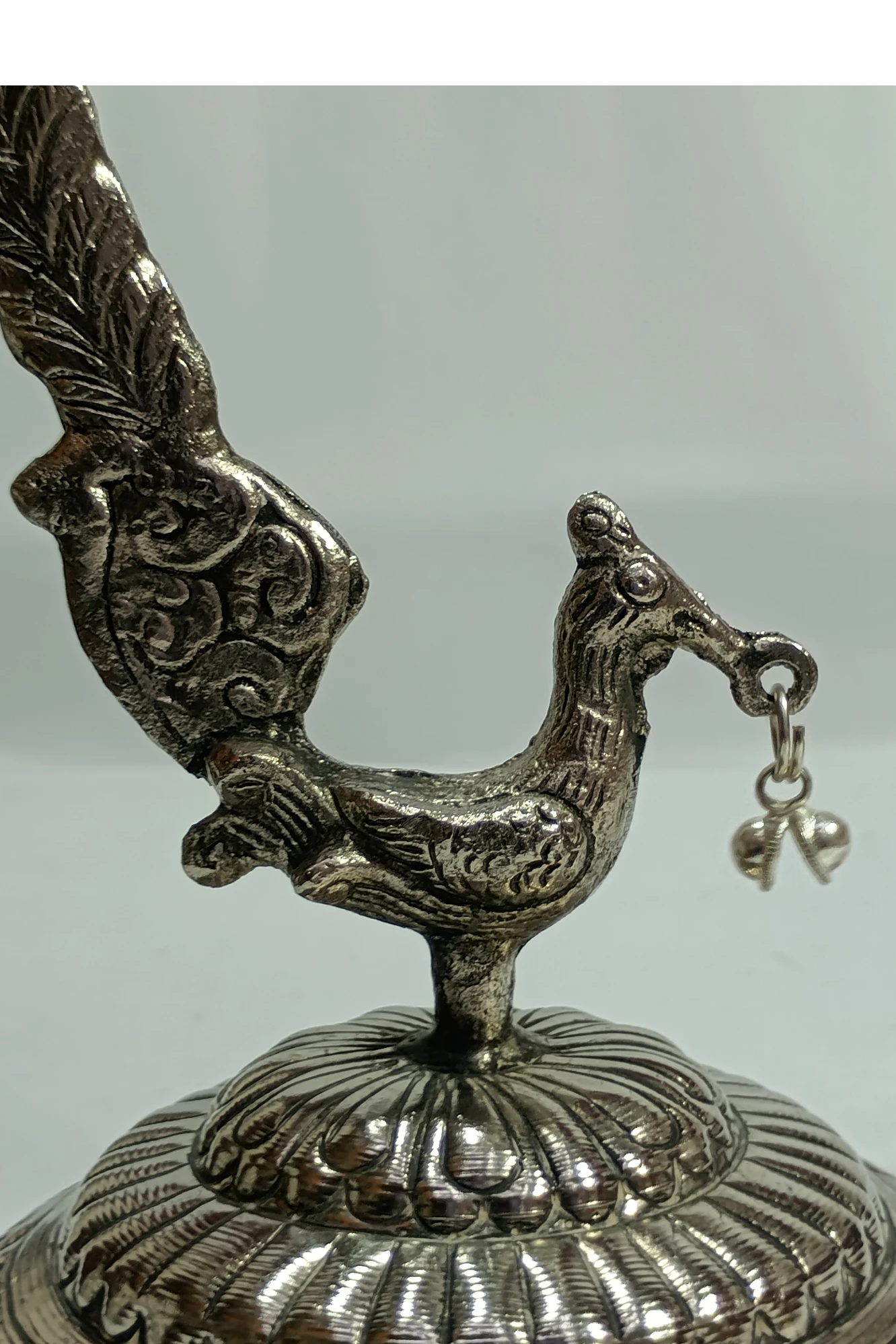 Diya with Peacock-9.5No-Z09164
