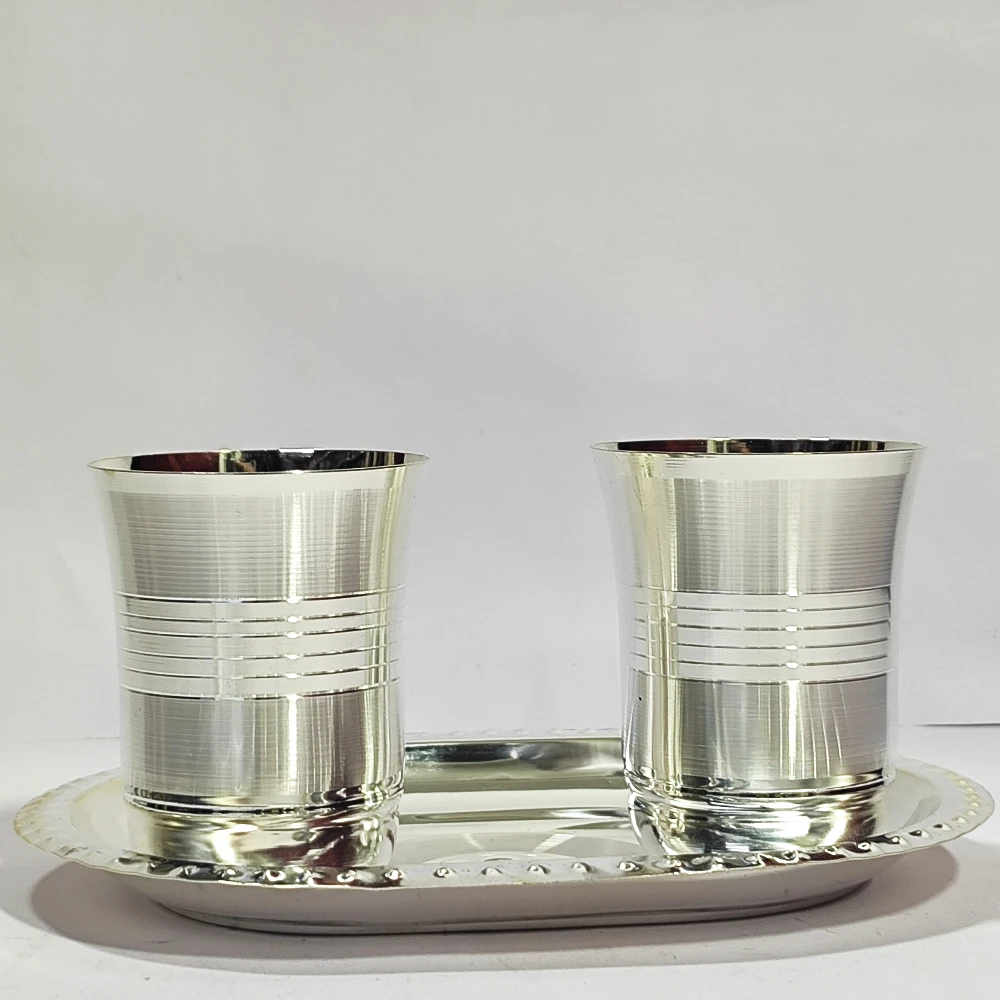 Two Glass with Tray-7.5No-Z07839