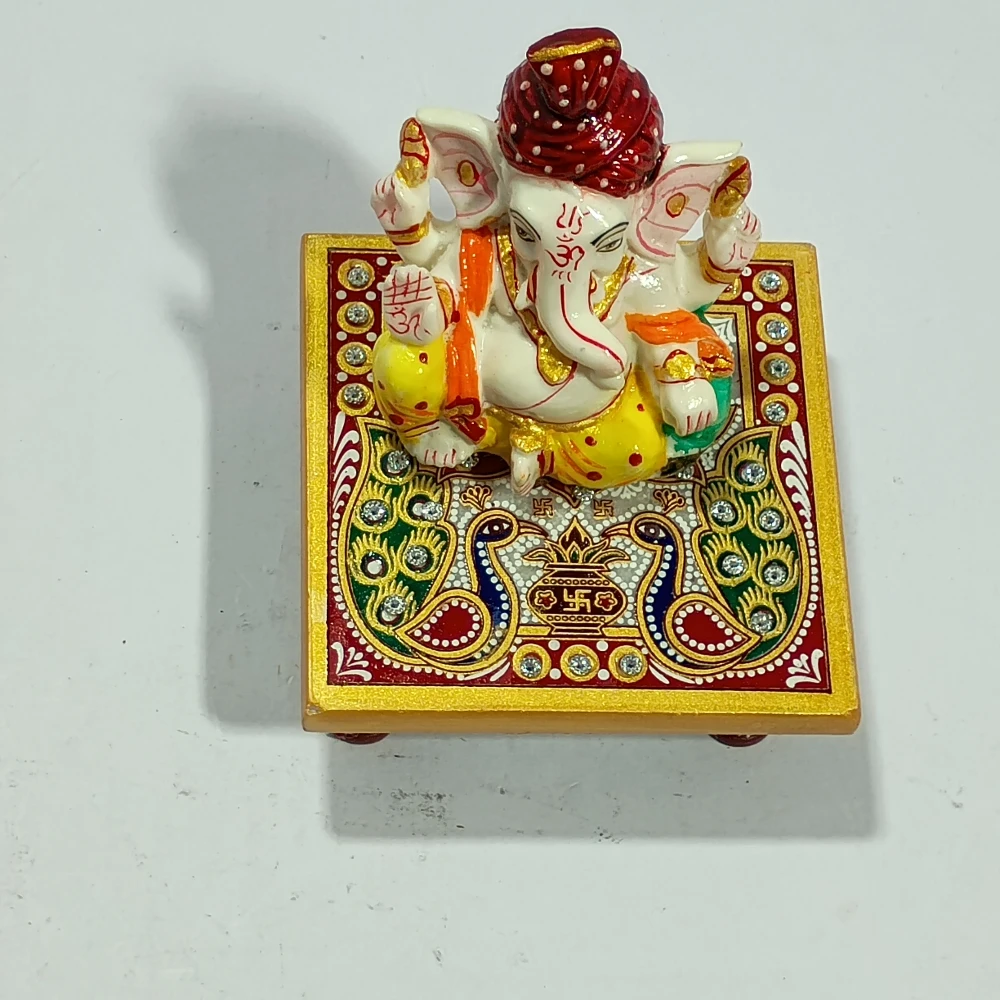 Chowki with Ganesh-3No-Z10139