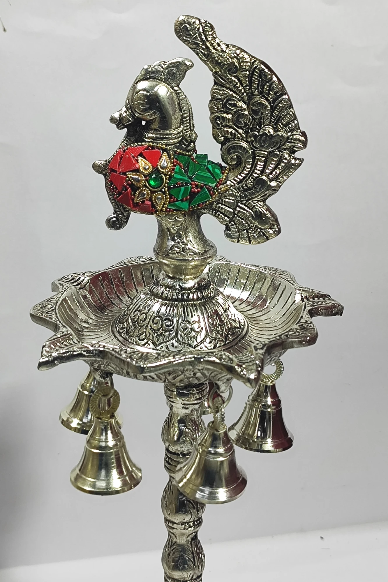 Samai with Elephant and Peacock-18.25No-Z11399