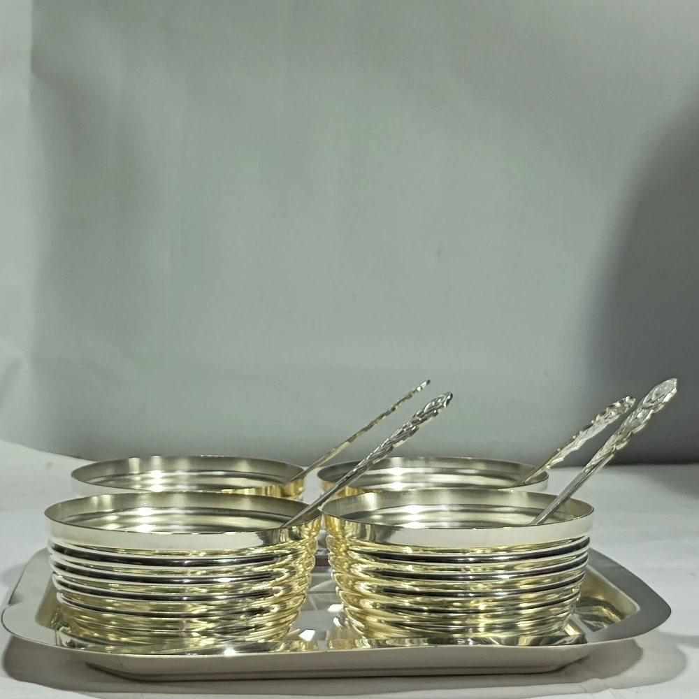 Four Bowl With Tray-8No-Z09632
