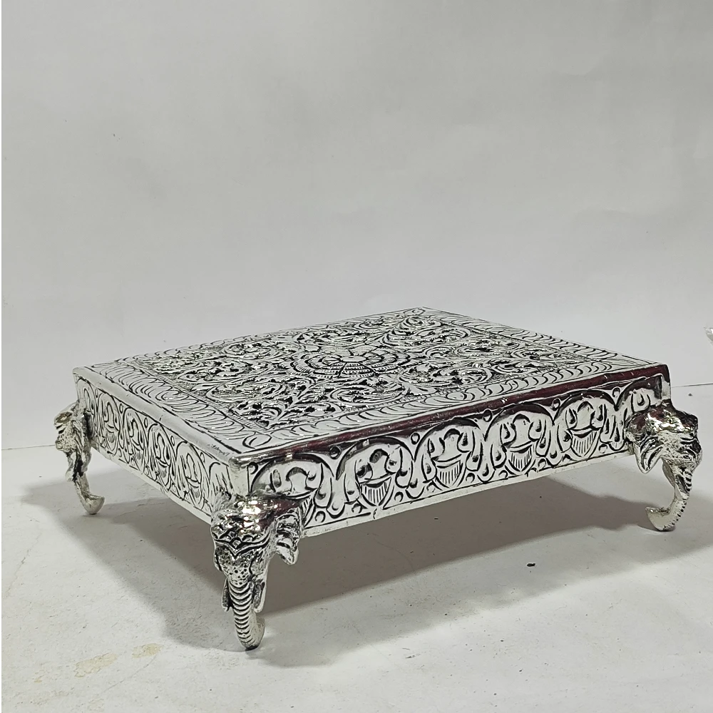 Chowki with Elephant-7.5No-Z12951