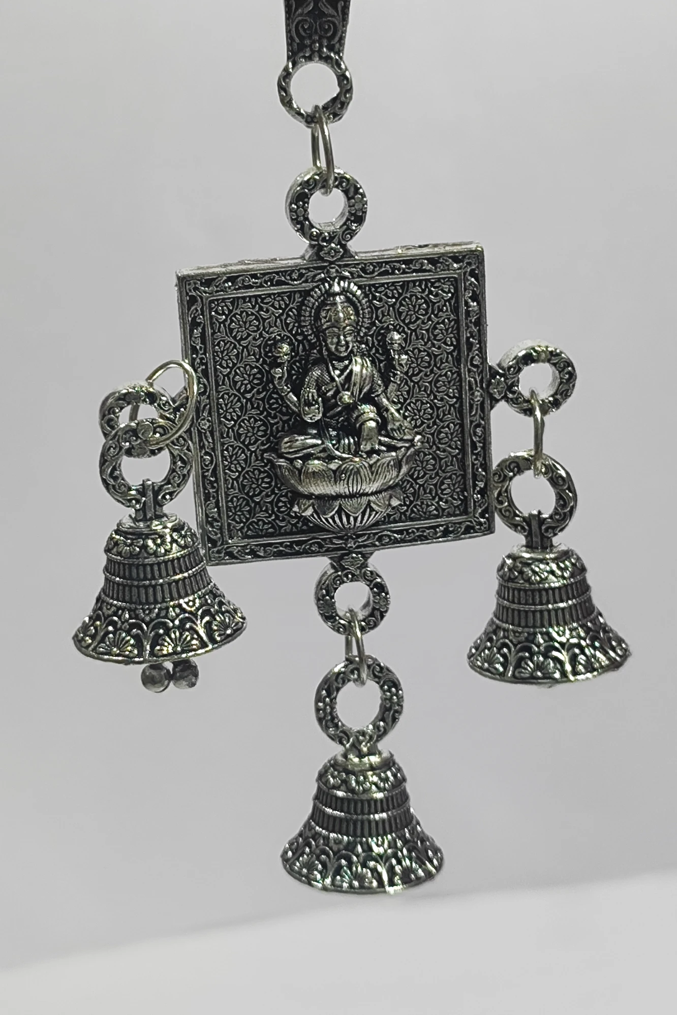 Laxmi wall hanging with bell-6.5No-Z12957