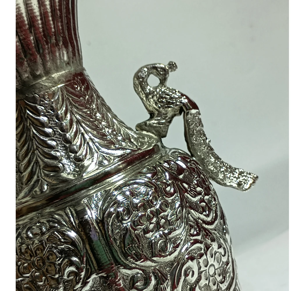 Flower Vase With Peacocks-10.5No-Z10930