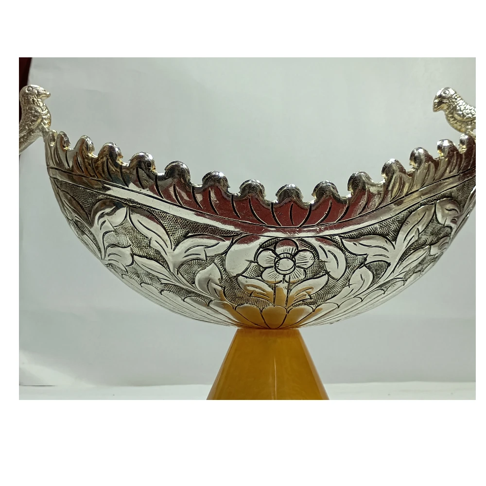 Bowl With Parrot-6No-Z11782