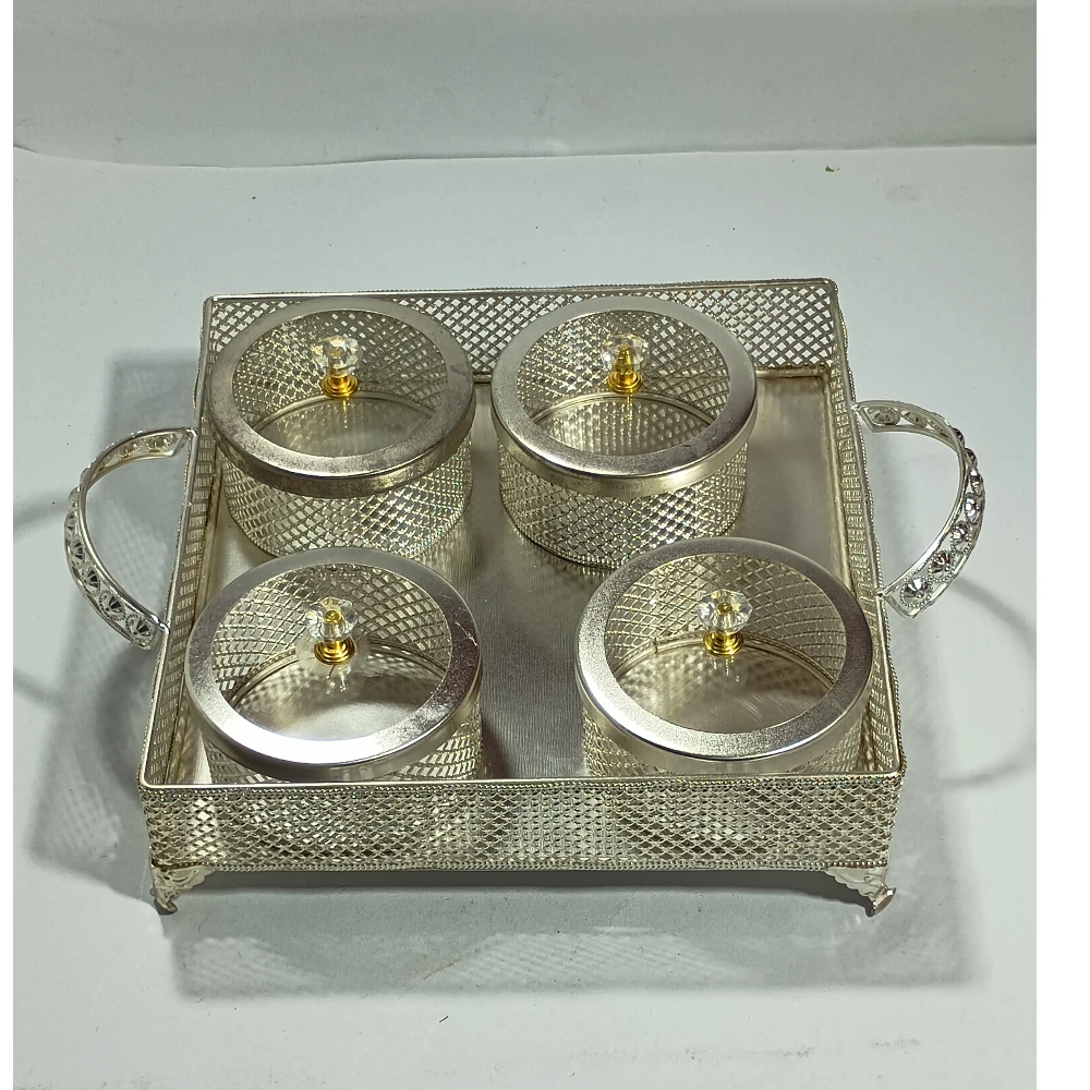 Dry Fruit Box with Tray-3No-Z10418
