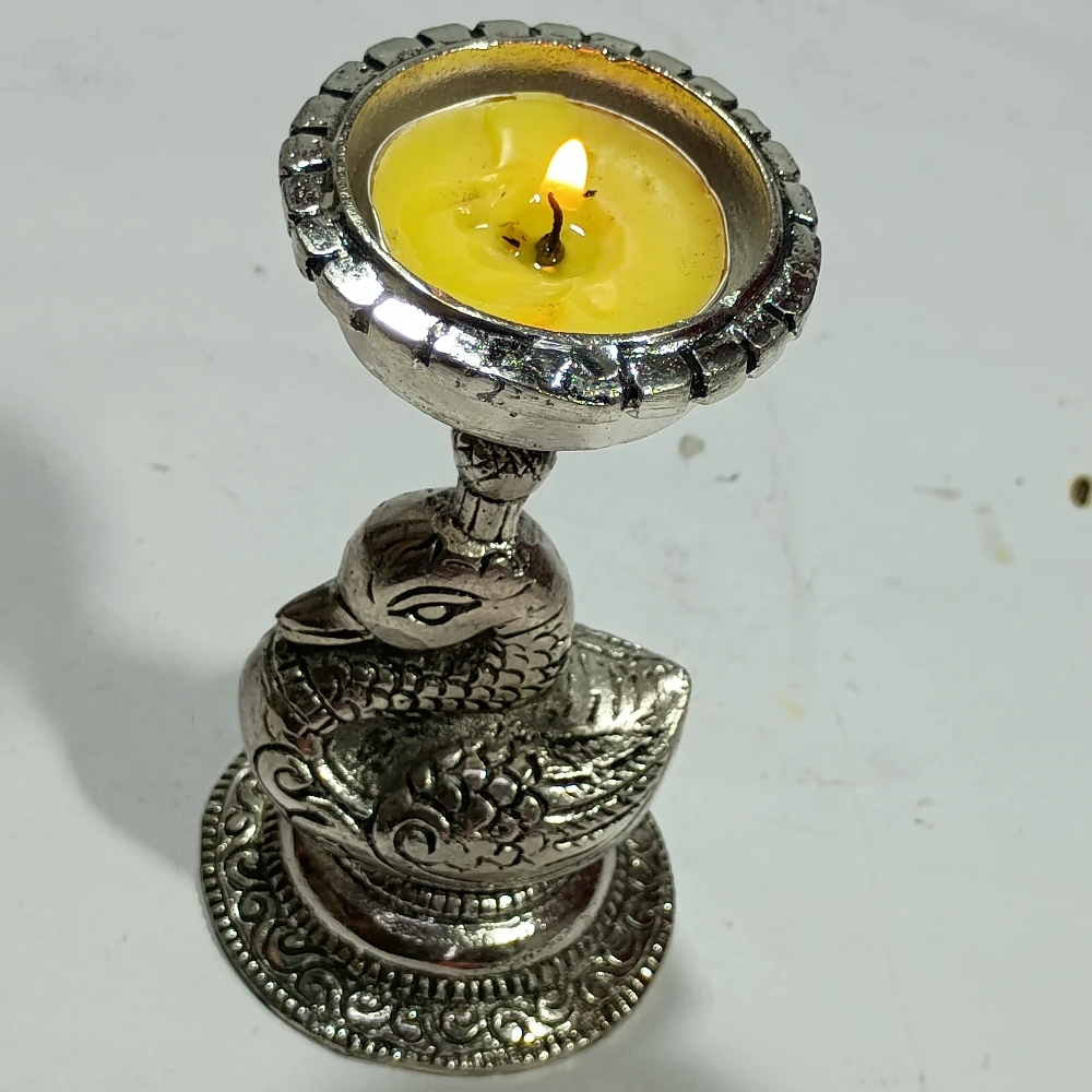 Candel Stand with Swan-4No-Z09206