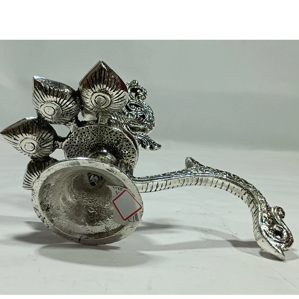 Diya with Peacock-6.5No-Z12326