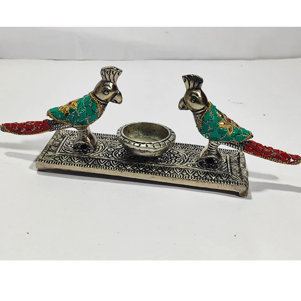 Candle Stand with Parrot-7No-Z12707