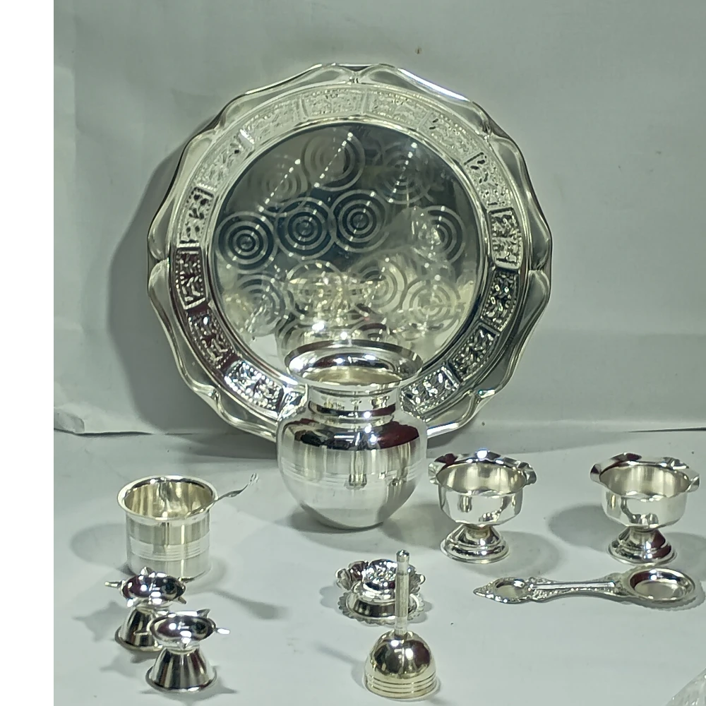 11 Pcs Puja Set-11.5No-Z07529