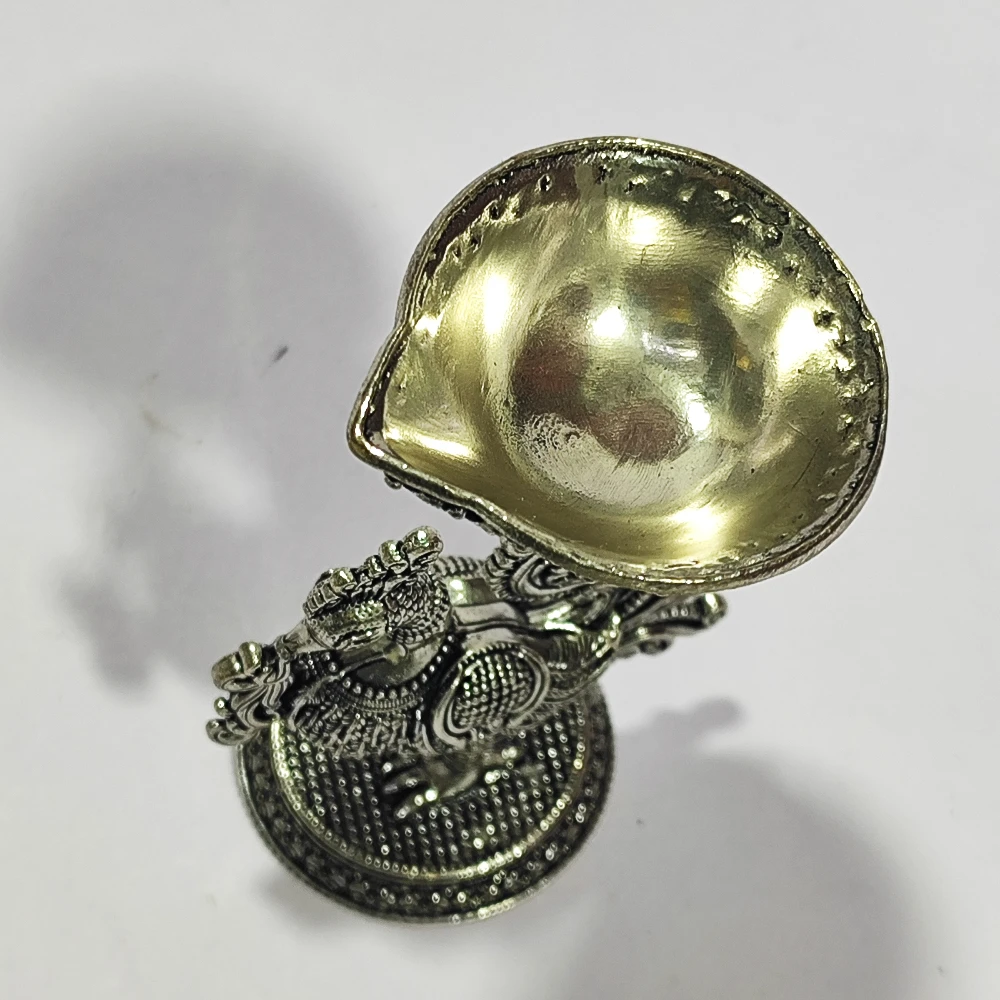 Diya With Peacock-3.5No-Z12696