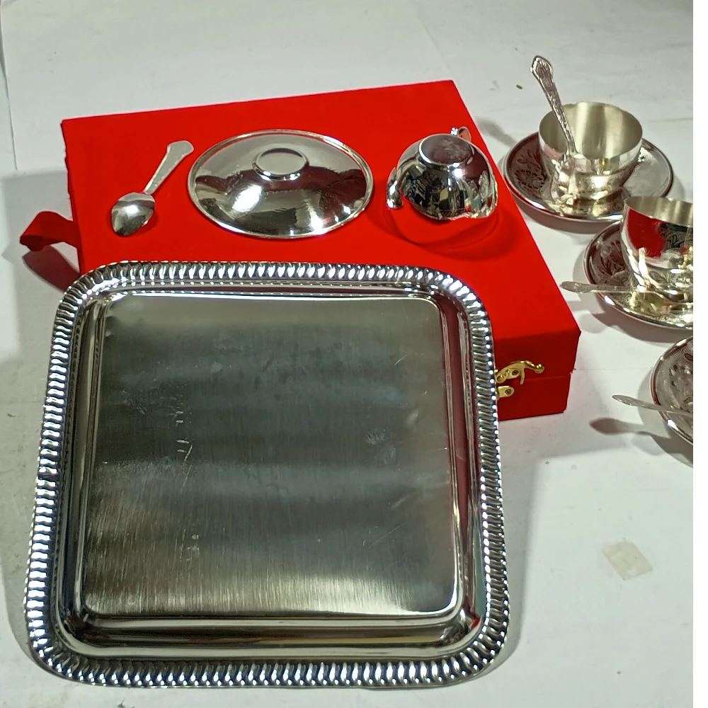 Cup Plate with Tray-10.5No-Z12371