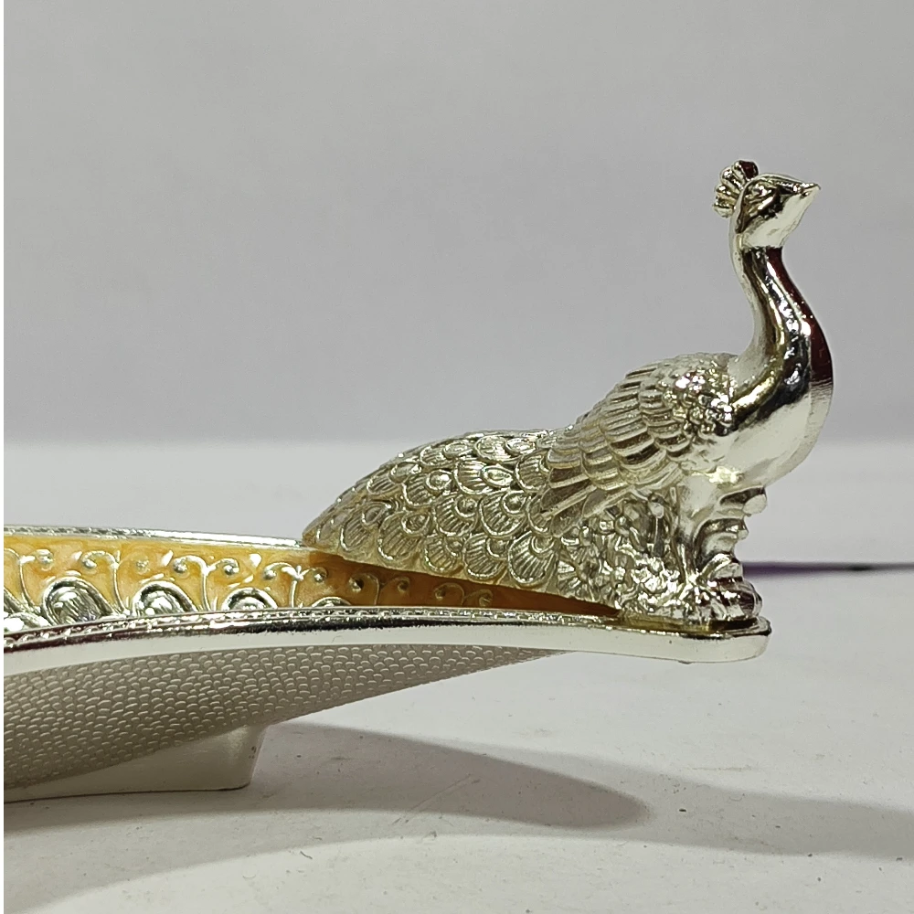 Tray with Peacock-3No-Z12887