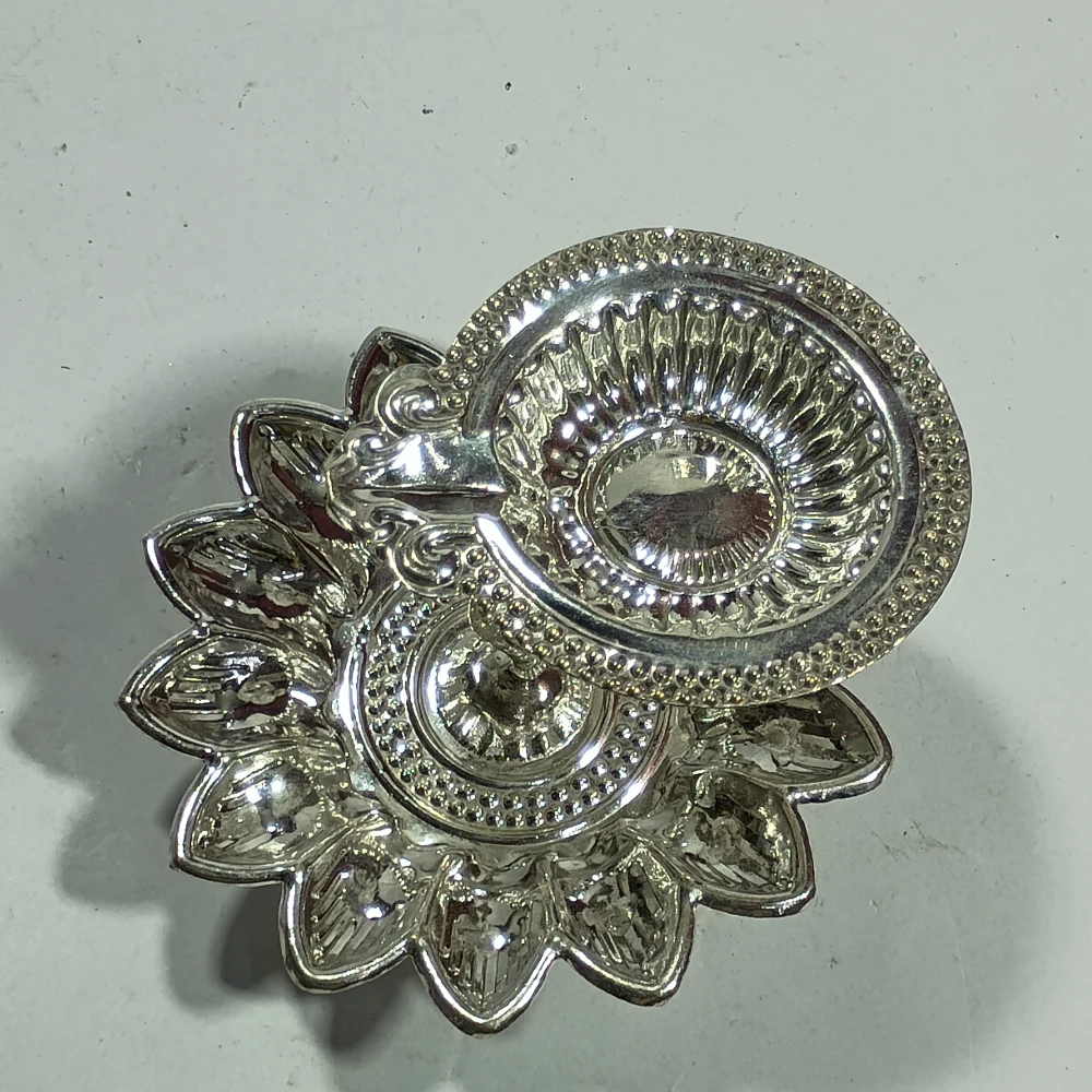 Diya with peacock-2No-Z09416