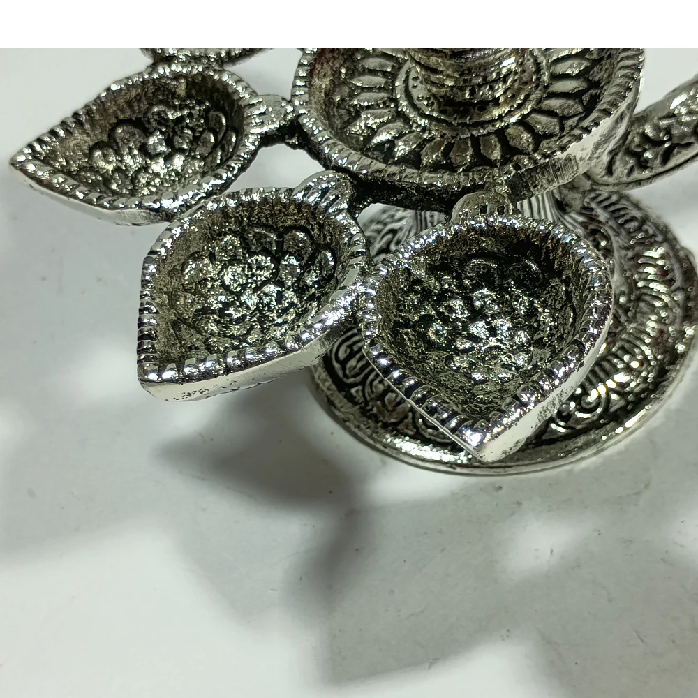 Diya with Peacock-6.5No-Z12326
