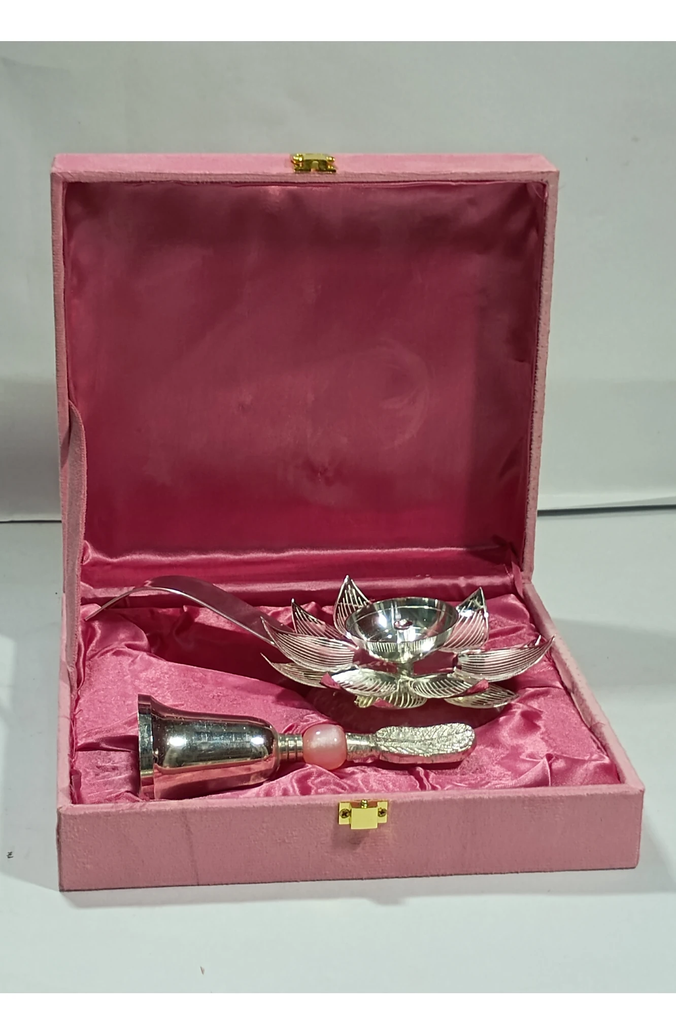 Diya with Ghanti-4No-Z12555