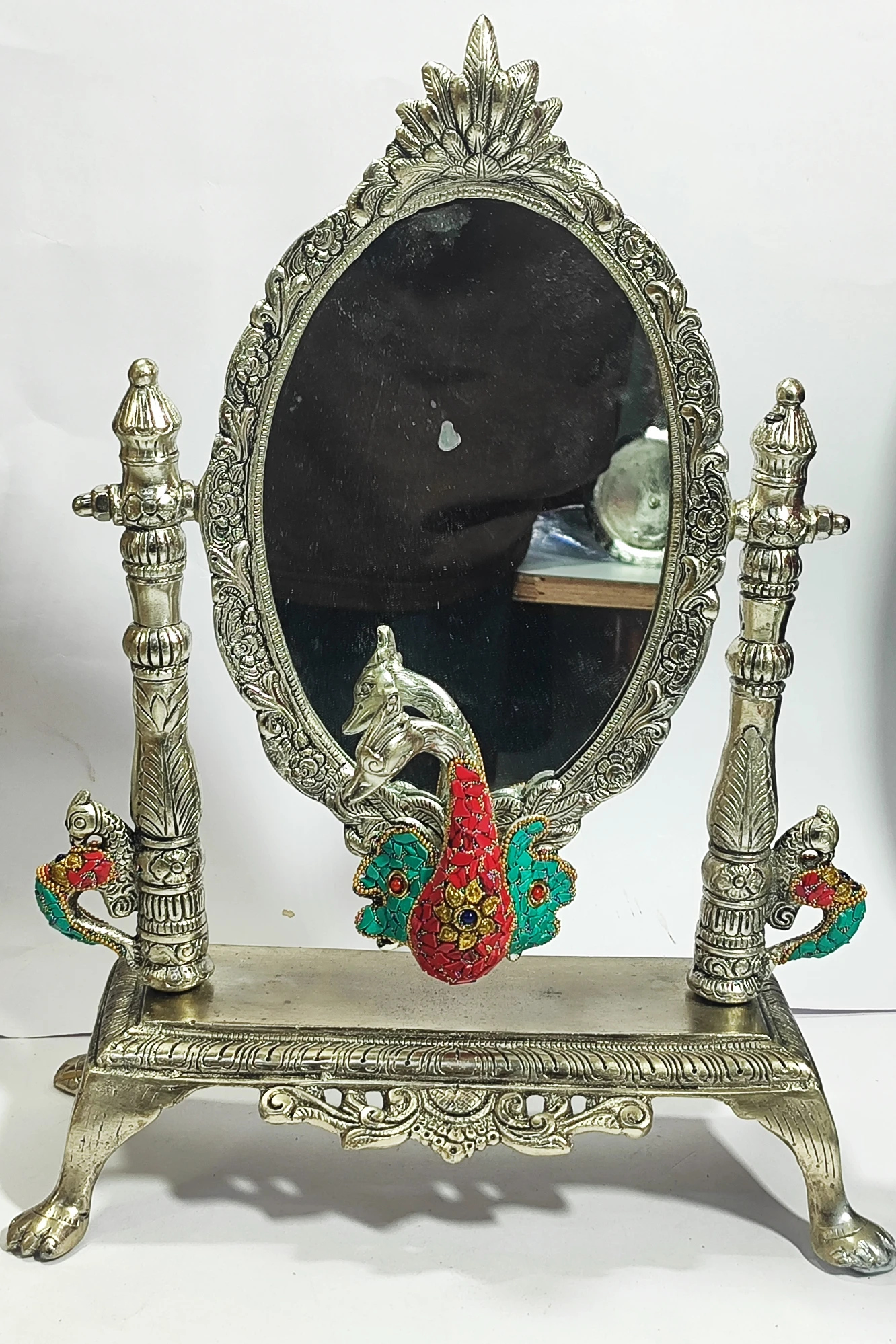 Mirror with stand-16.5No-Z12856