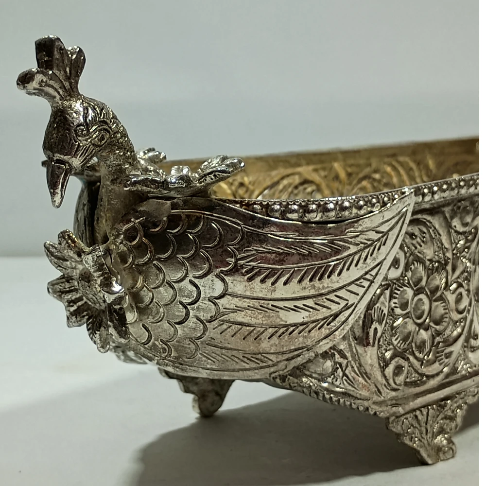 Bowl With Peacock-2.5No-Z10579