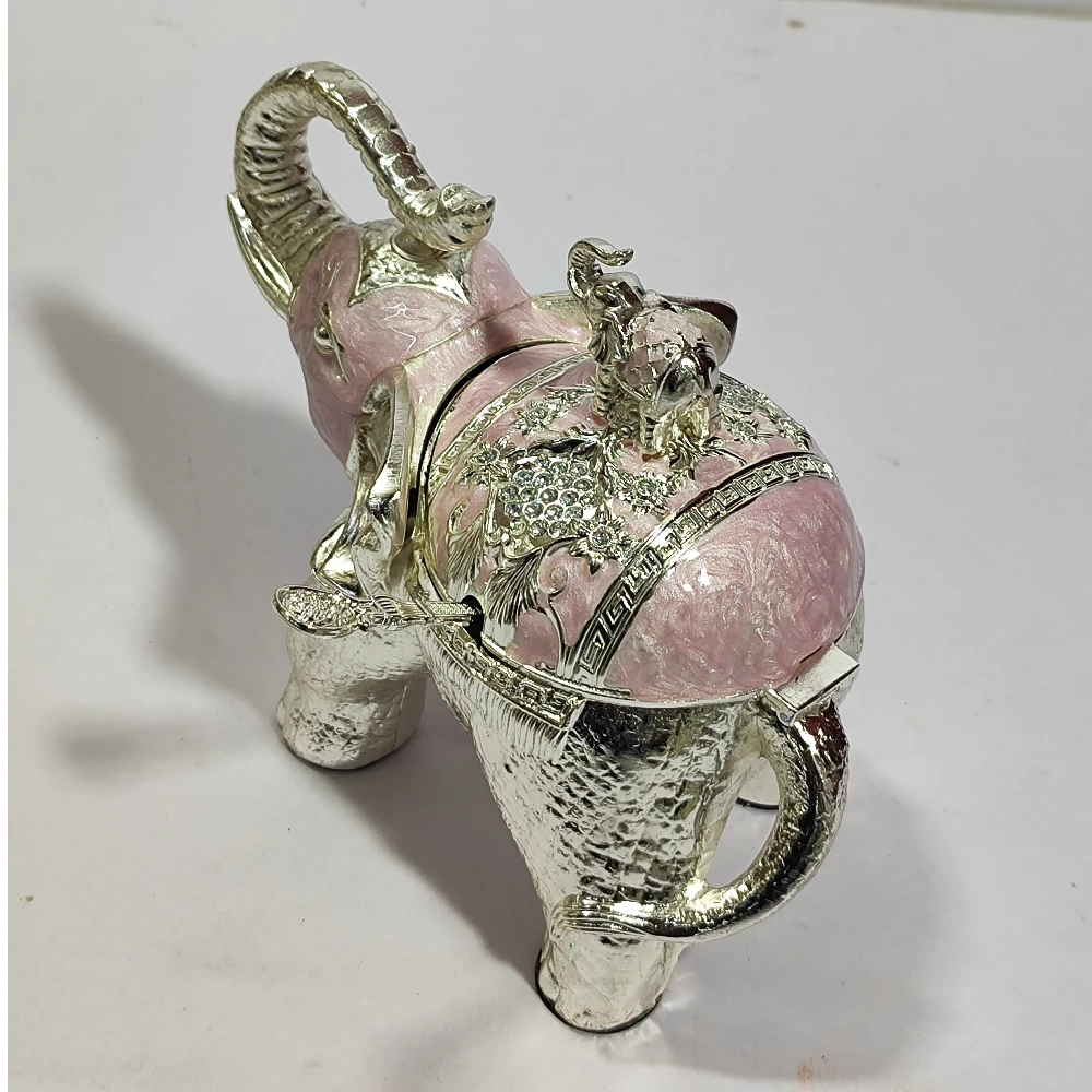 Dry Fruit Container Cum Elephant Showpiece-5.5 No-Z12997