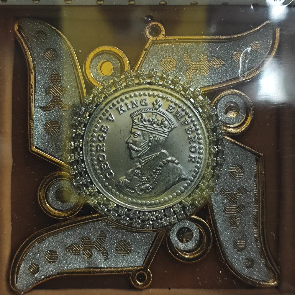 Two Coins with Folder-7.5No-Z12676